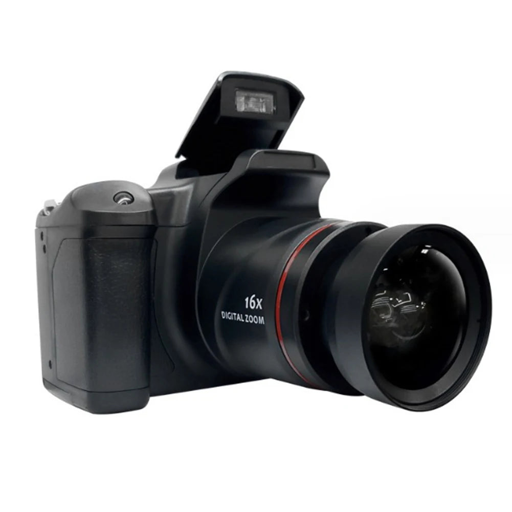 16MP Vlogging Camera with 2.4 Inch LCD Screen Camcorder 16X Digital Zoom Video Recorder for Photography