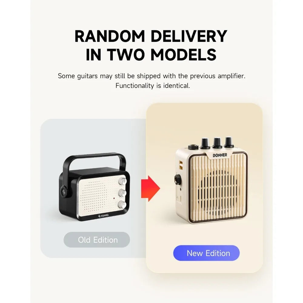 Electric Guitar Starter Kit ST Style Mini electric guitar for boys and girls with amp, 600D package, tuner, pickup, cable