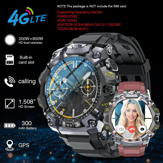 Fashion smart watch, can answer and make calls, reminders, multiple dials, compatible with iPhone/android phones