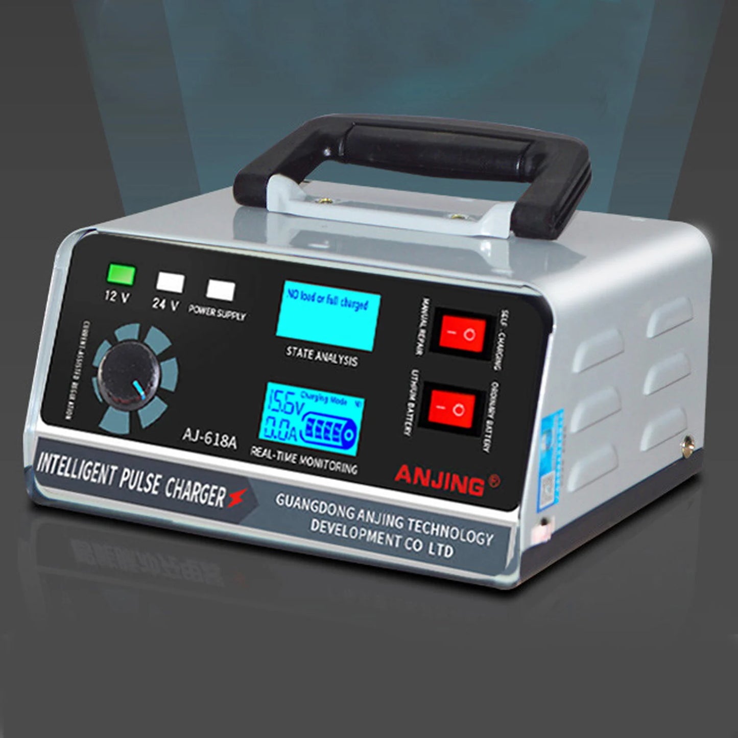 400W Heavy Duty Automatic Smart Car Battery Charger  Pulse Repair Trickle Or Charging The Batteries Of Various Cars, Motorcycles