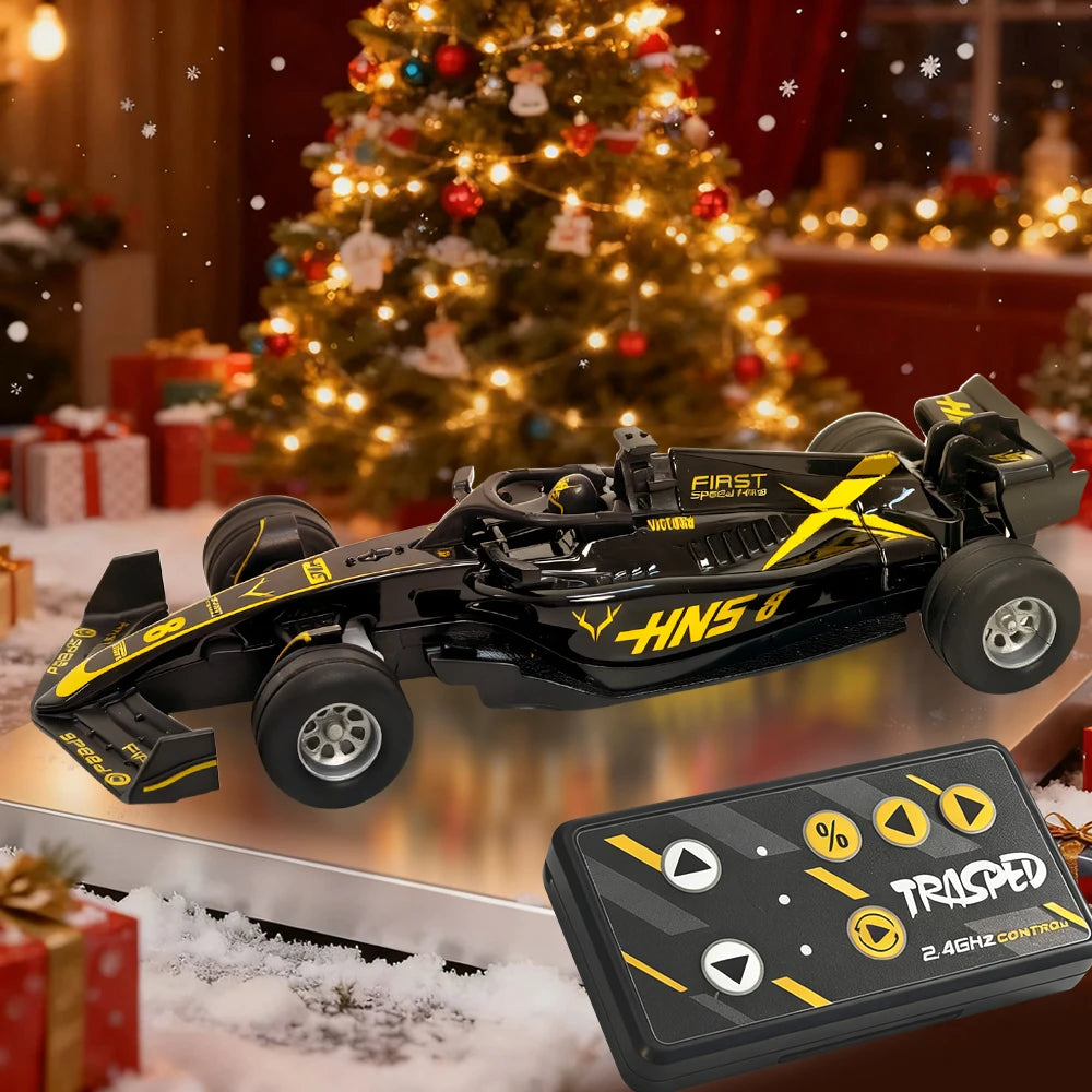 High-Speed 4WD Remote Control Drift Car - Alloy Chassis - Realistic Racing Car Toy for Teens and Adults