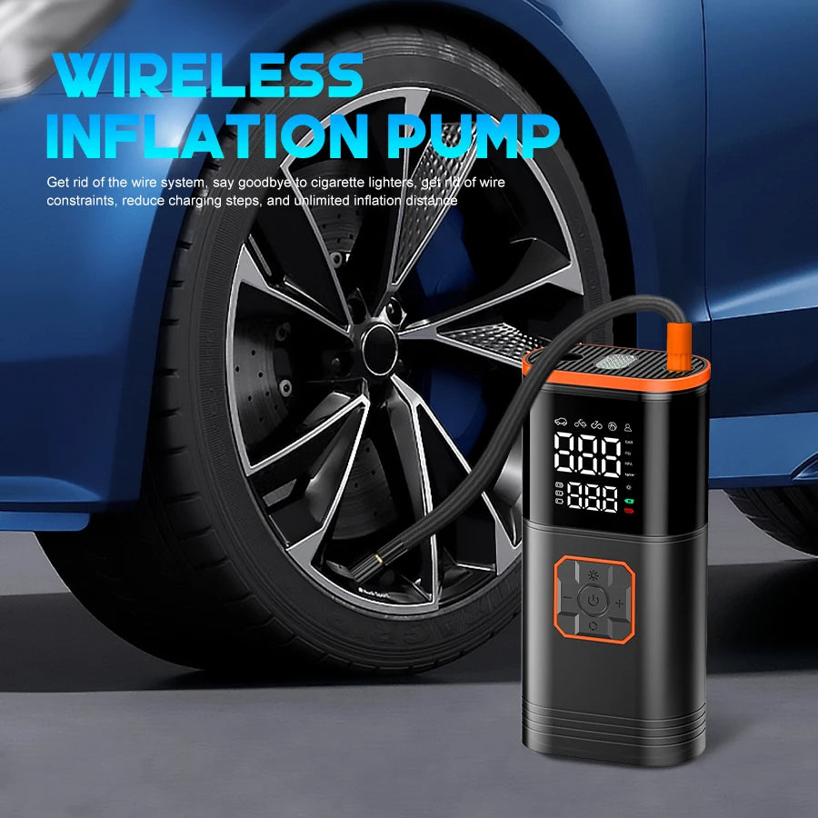 portable tire inflator tire inflator pump car tire inflator compressor air pump car air pump tyre inflator air pump