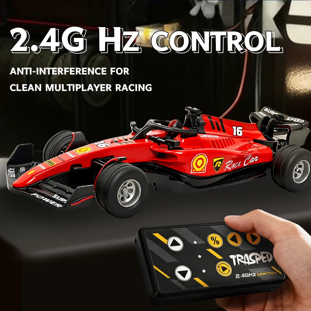 High-Speed 4WD Remote Control Drift Car - Alloy Chassis - Realistic Racing Car Toy for Teens and Adults
