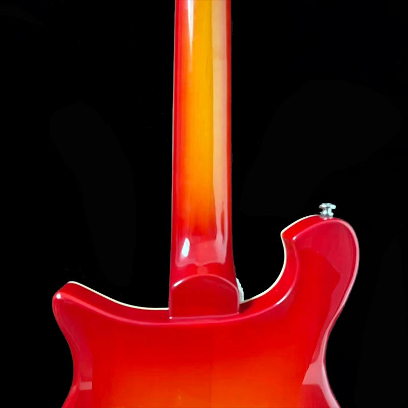 KGD Sunset Color Scheme, H-H Pickup Electric Guitar, Round Stainless Steel Frets, Christmas Gift, In-Stock Local Warehouse with