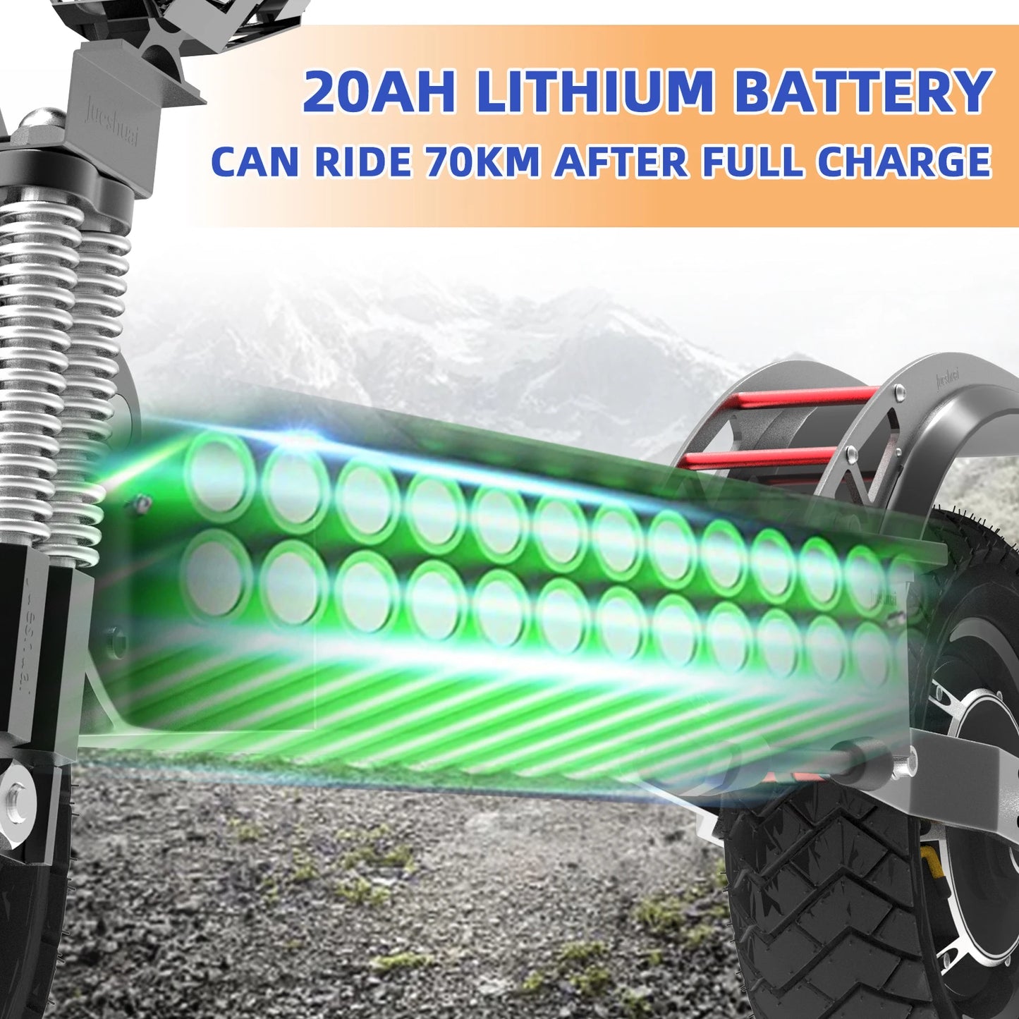 3200w Dual Motors Electric Scooter for Adults 75km/h Speed 70km Long Range 10 inch Tires E Scooter Patinete Electrico Skateboard