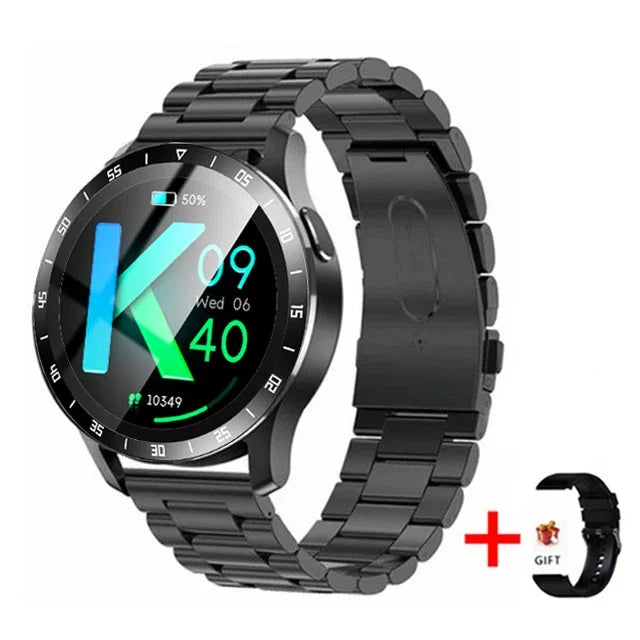 2024 New X10 New Men BlueTooth Headset watch two in one 360*360HD Full Touch Screen SmartWatch Heart Rate Testing Music Watch