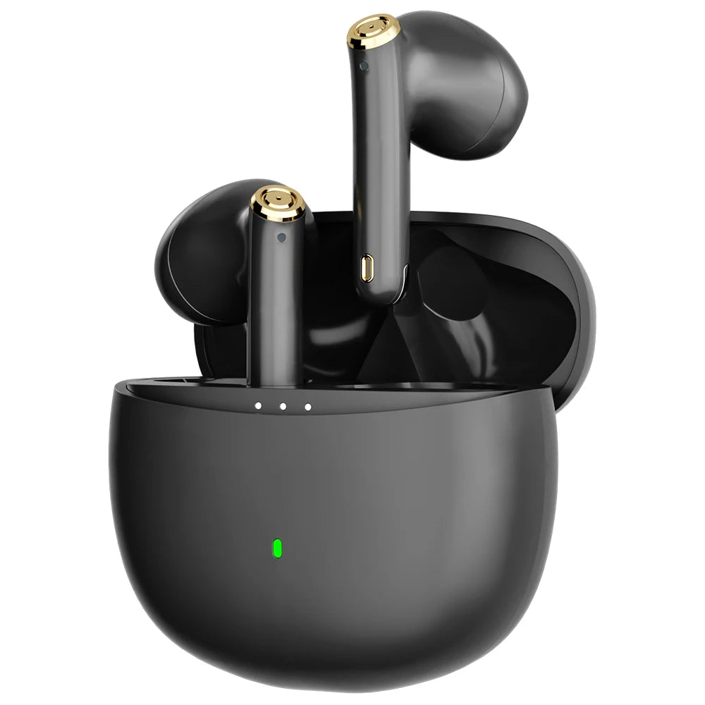 iKF-Find Air5 True Wireless Headphones Bluetooth App Control TWS Headset IPX5 Waterproof HiFi Earphone Gaming Earbuds with 4 Mic