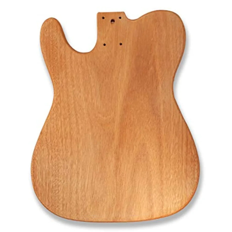 DIY Semi Hollow Body Electric Guitar Kit for Beginners with Okoume Body and Maple Neck Perfect for Customization and HandsOn Bu