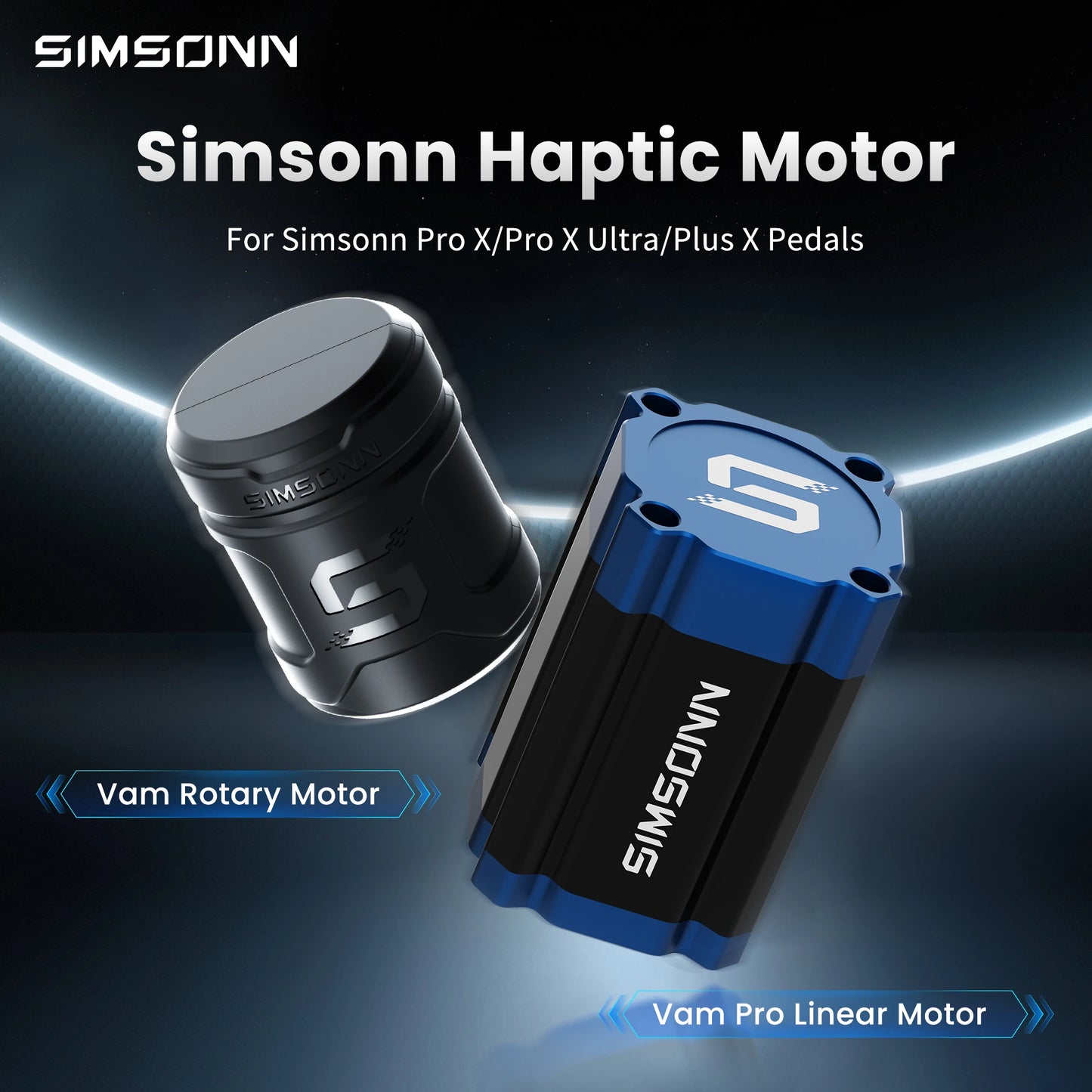 SIMSONN VAM and VAM Pro Linear Motor Haptic Reactor for the Pro X Ultra Pedal and Plus X Pedal for Vibration Feedback