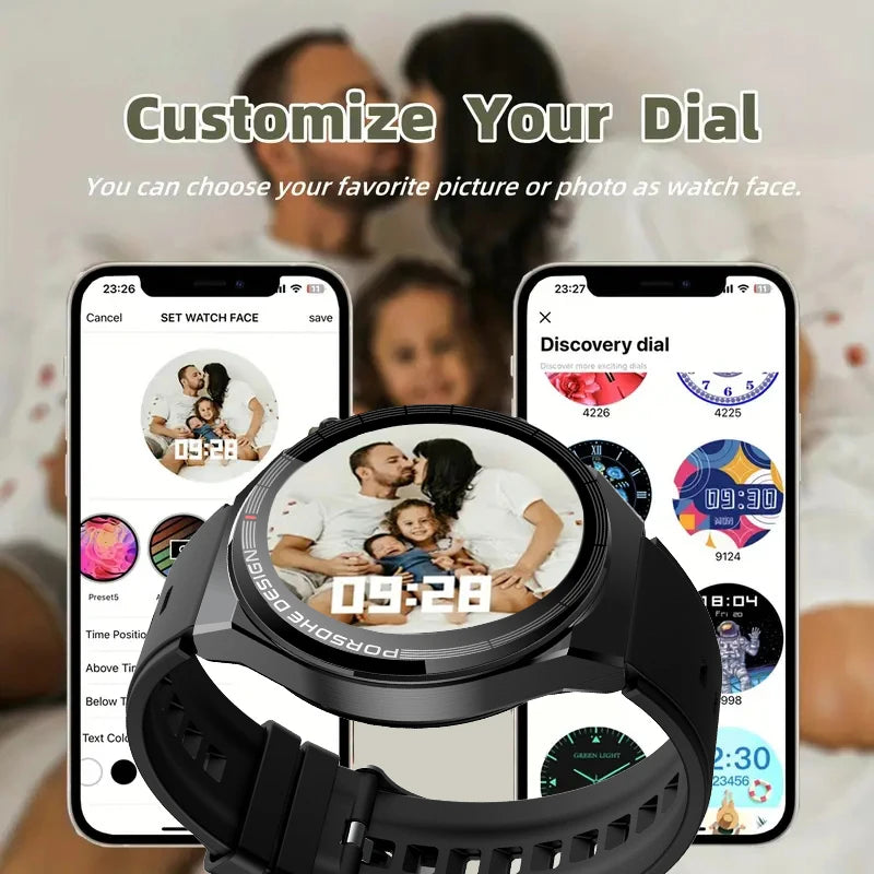 W&O X5 Pro Sport Smart Watch Man Woman NFC Smartwatch Alarm Message Notification Call Watches for Android IOS IP67 Waterproof