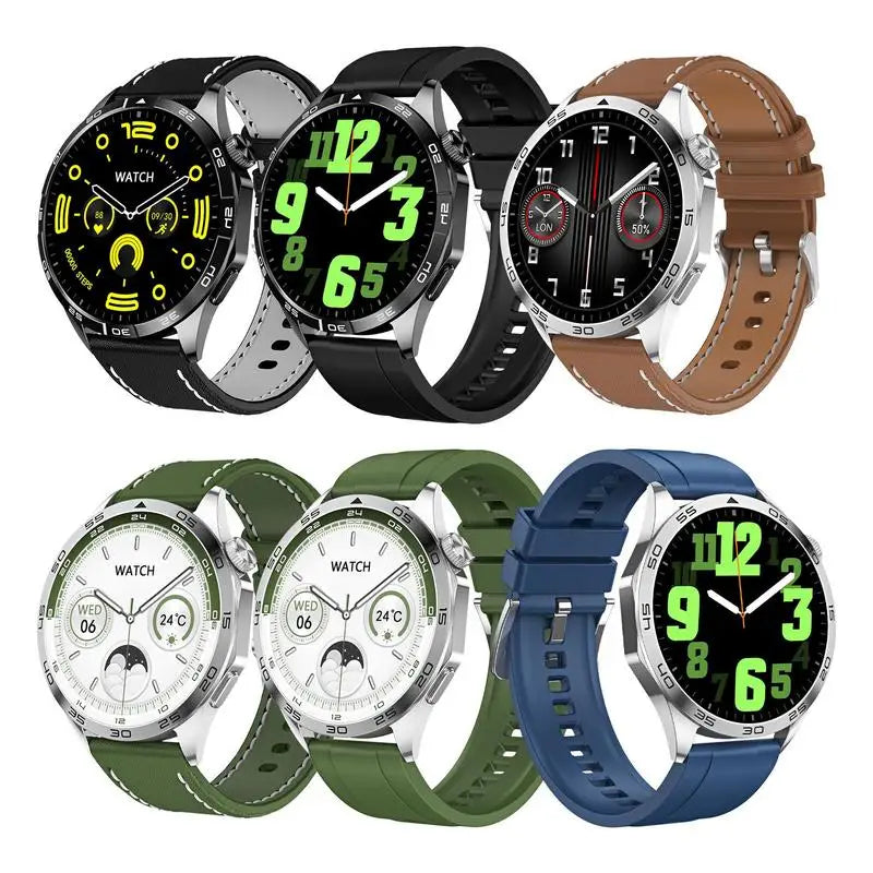 Heart Rate Monitor Watch Men Touch Smartwatch Fitness Watch 100 Sport Modes Wireless Charging Gps Ip69 Waterproof Smartwatch