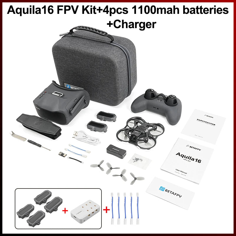 BETAFPV Aquial16 FPV KIT Brushless Racing Drone Indoor Outdoor RC Qquadcopter RC Toy Gift