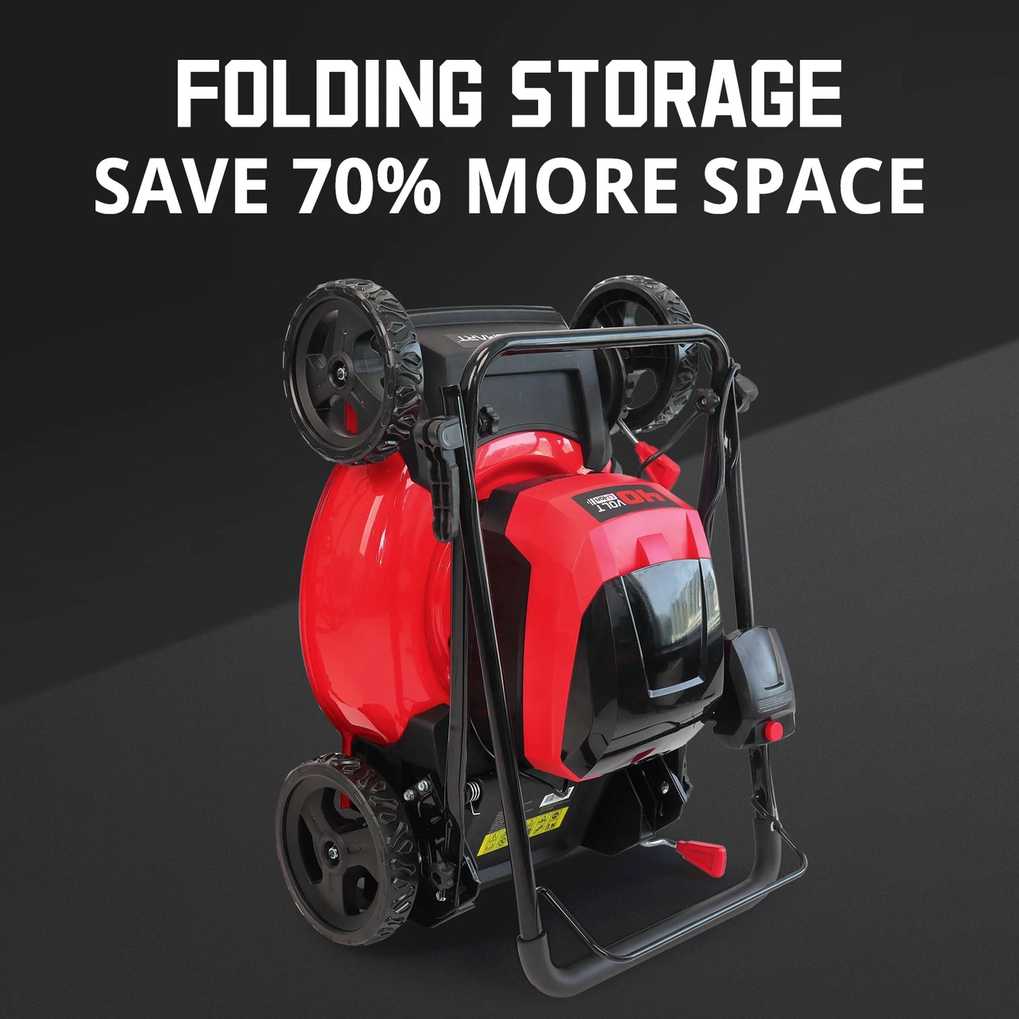 PowerSmart 40V Cordless Lawn Mower 3 In 1 Brushless Push