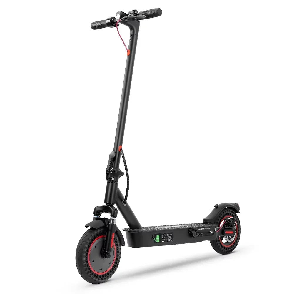 Iscooter I9 Max Adult Electric Scooter 500W Motor 36V 10Ah Battery Foldable Electric Scooter 10 Inch Tires City Electric Scooter