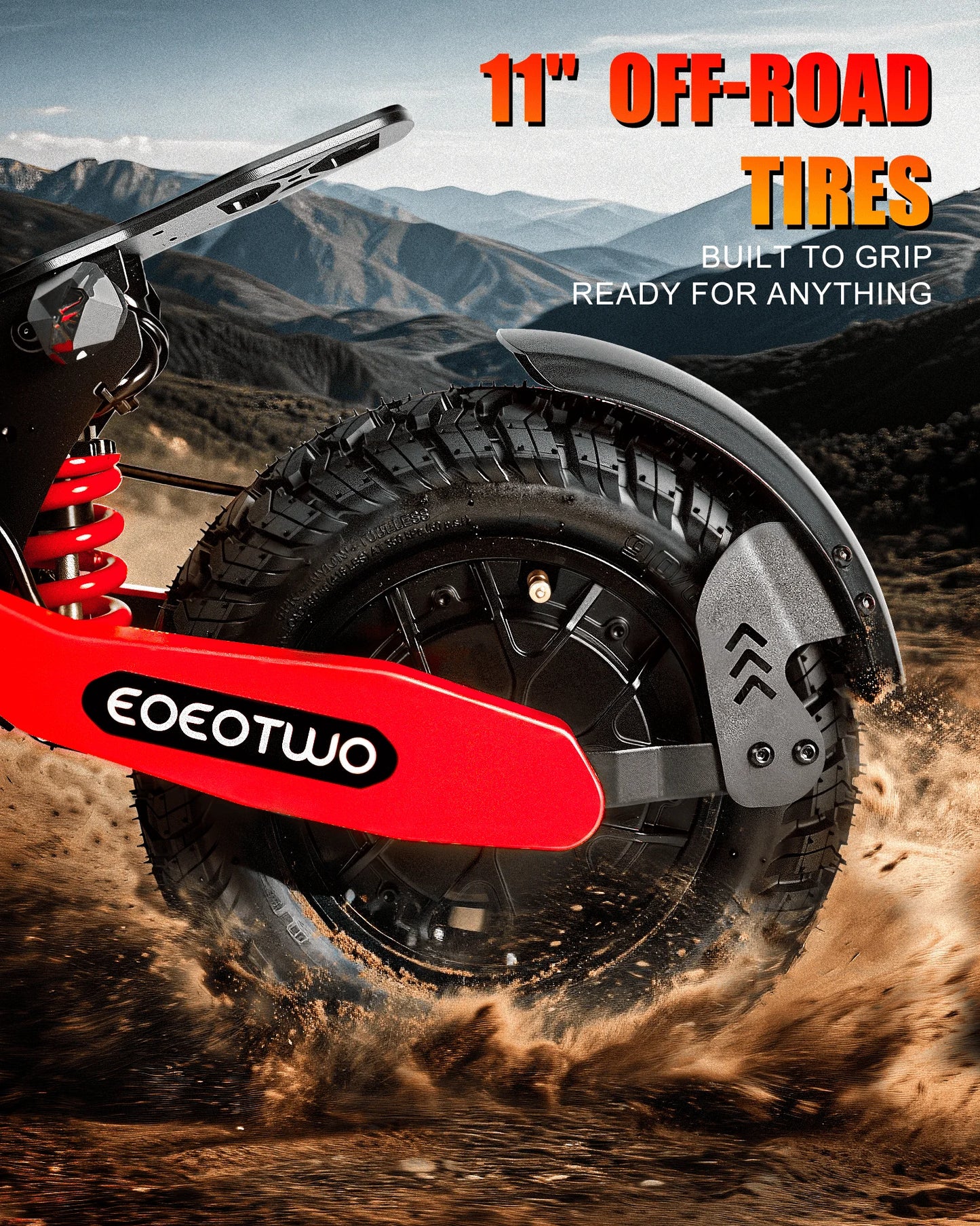 Electric Scooter,1200W Motor,MAX 40/20Miles Range&28mph Top Speed,11'' Off Road Tires,Dual Brake&Dual Suspension E-Scooter Adult