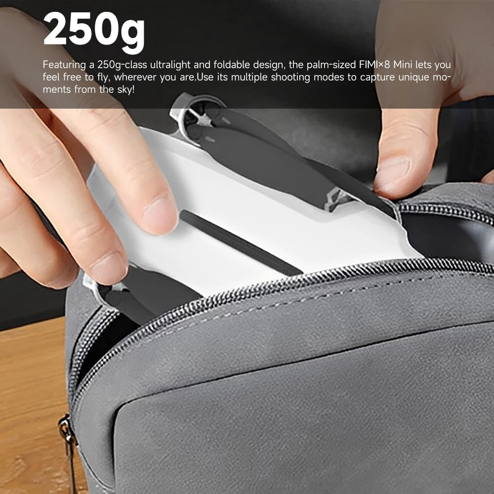 New Drone Fimi X8 Mini V2 Professional With 4K Camera EIS WIFI Uav 37min Endurance  9km RC Dron Quadcopter 3-axis Gimbal Toys