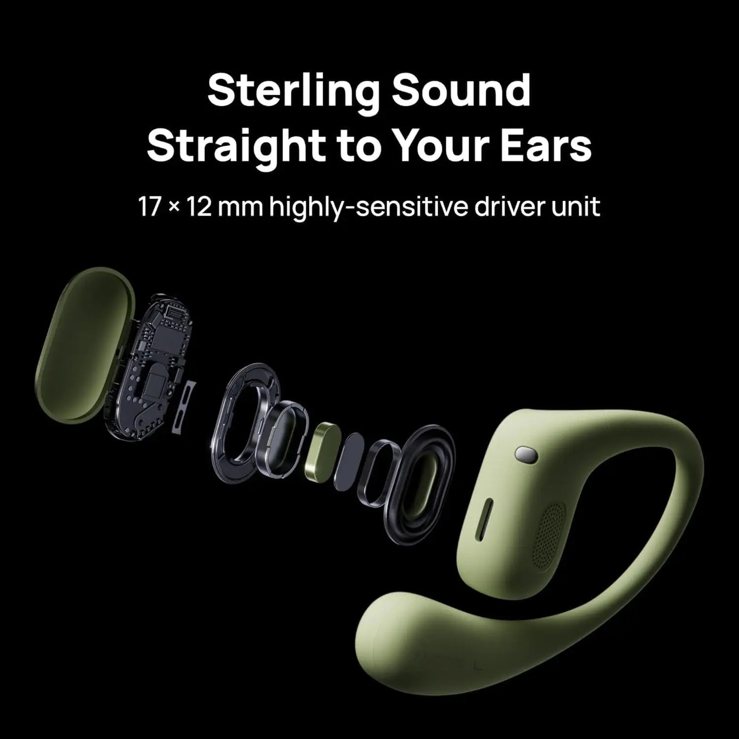 HUAWEI FreeArc Open Headphones, Incredible Sound, IP57 Water Resistance, up to 28 Hours, Sports Headphones Bone Conduction