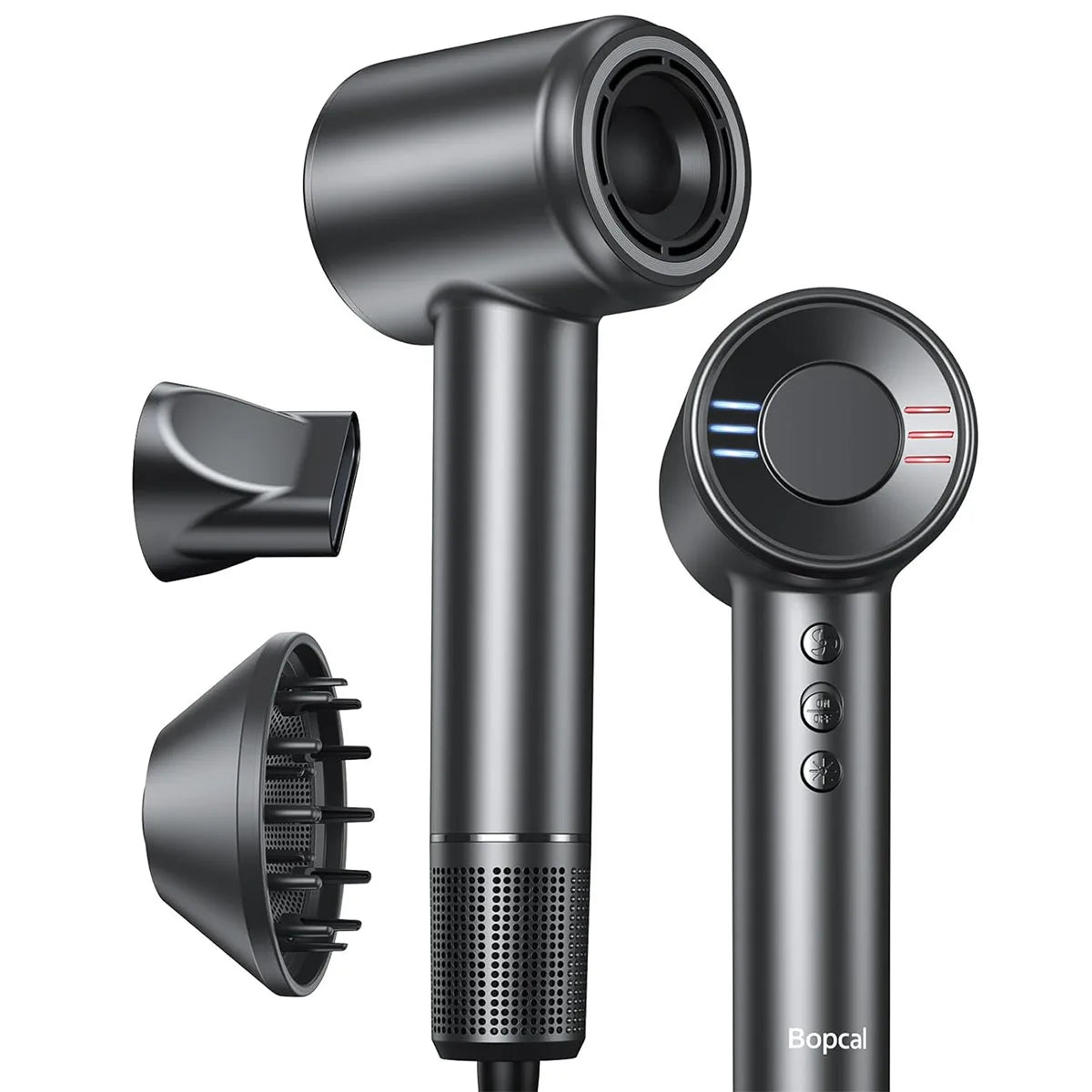 Electric High Speed Hair Dryer 120000RPM Brushless Negative Ions Blow Dryer Super Powerful Wind Lownoise Quick Drying Hair Dryer