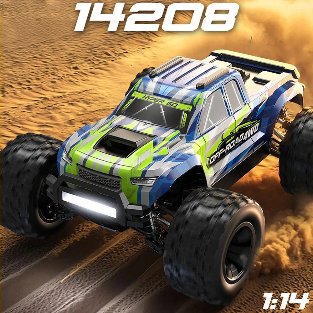 Hyper Go MJX 14207 1/14 4WD 2.4G RC Car 55KM/H Brushless Drift Vehicle Racing Car Remote Control Car Off-Road Truck Toys