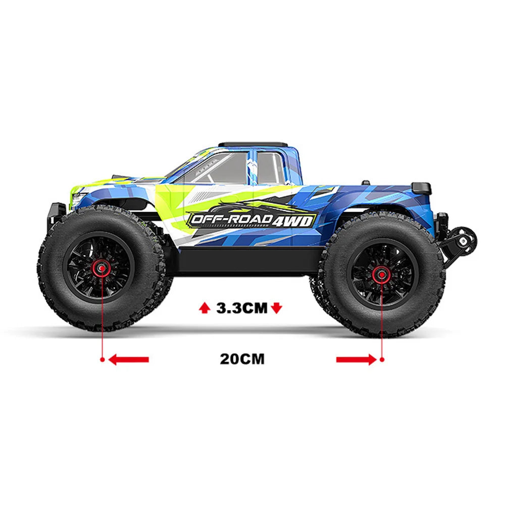 Hyper Go MJX 14208 1/14 RC Car 2.4G Remote Control 4WD Brushless Drift Vehicle High-Speed Off-Road Monster Truck Toy as Gift