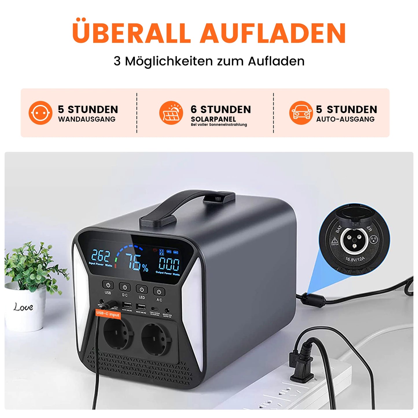 2400W 1800W 500W Portable Power Station 1024wh 345wh Lifepo4 Battery Powerful Power Bank Solar Generator Emergency Power Supply