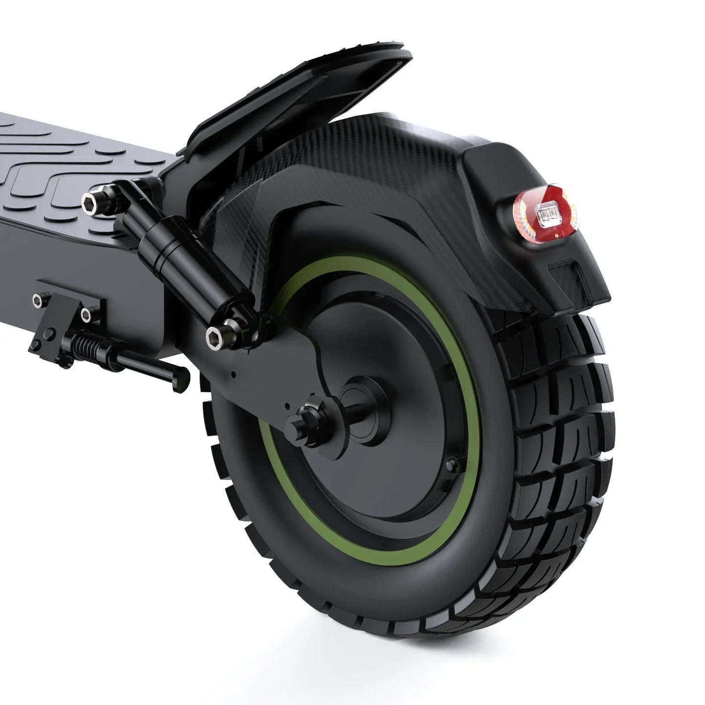Isinwheel S10 Max Foldable Electric Scooter 48V 15Ah Battery 10 Inch pneumatic off road tire Adult E-scooter