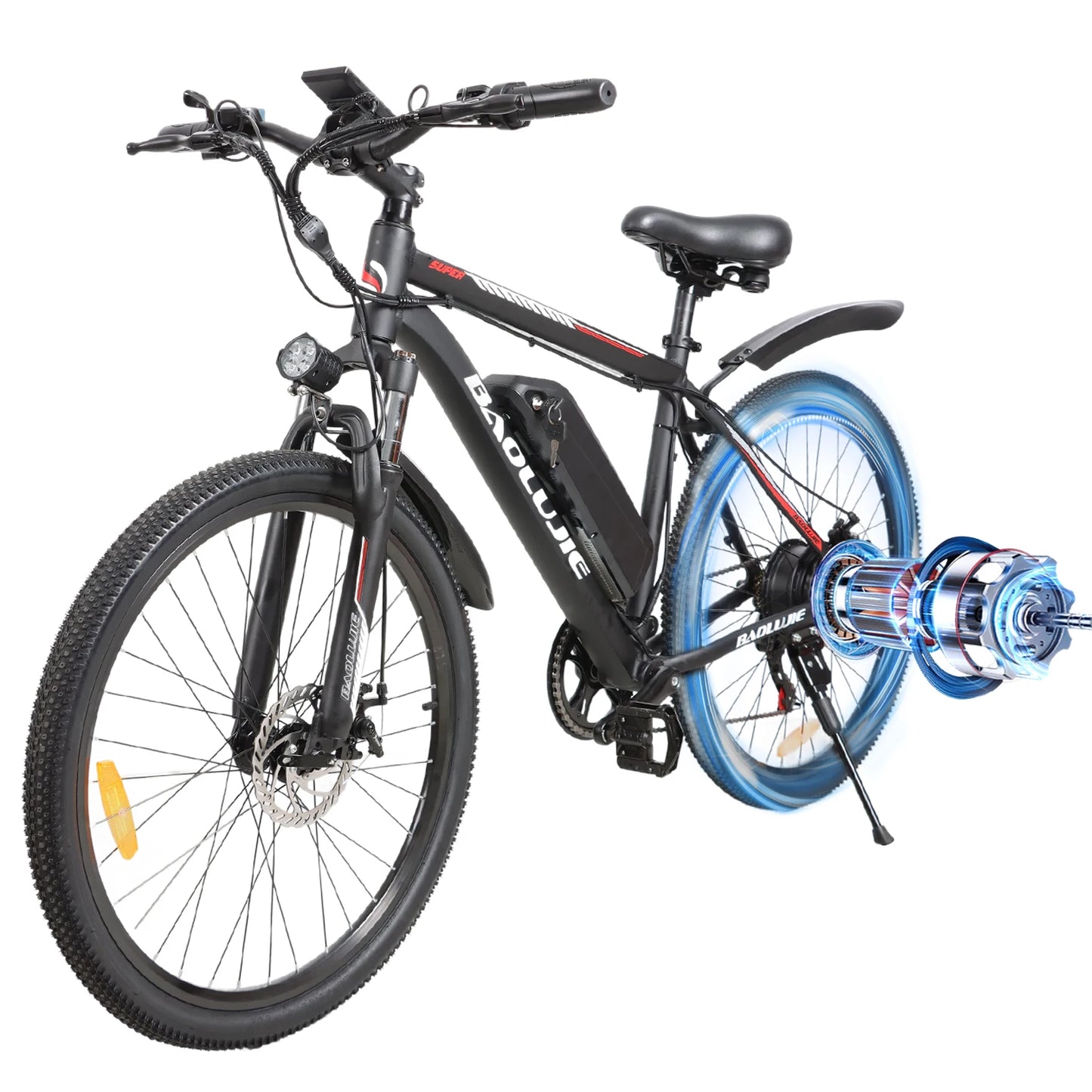 BAOLUJIE DM01 Electric Bike 2000W Motor Electric Dirt Bike 60V Electric Bicycle for Adults 20" Fat Tire UL2849【1 Year Warranty】