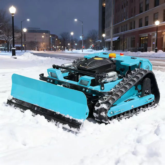 INFRONTE Remote Control Lawn Mower With Snow Plow And Weeding Zero Turn