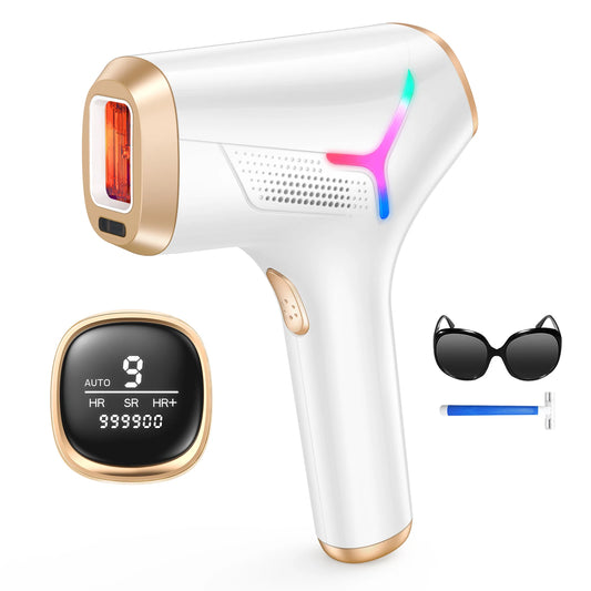 Laser Hair Removal 0.1S/flash 999900+ 22J IPL Hair Remover 3 Modes Body Face Bikini Home Treament Laser Epilator for Women Men