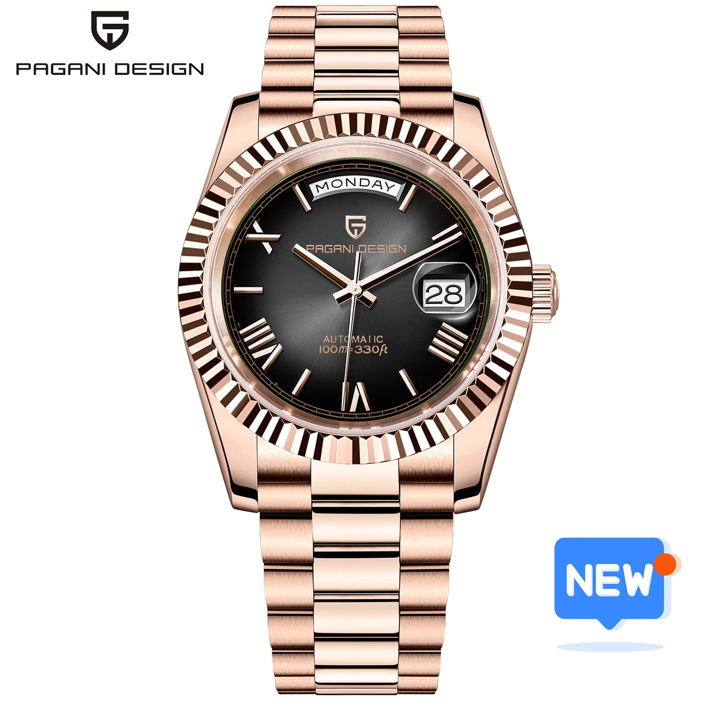 PAGANI DESIGN DD36 Men's Watches Fashion Automatic Watch For Men AR Sapphire Glass ST16 Mechanical Wristwatch Men 2025 New Watch