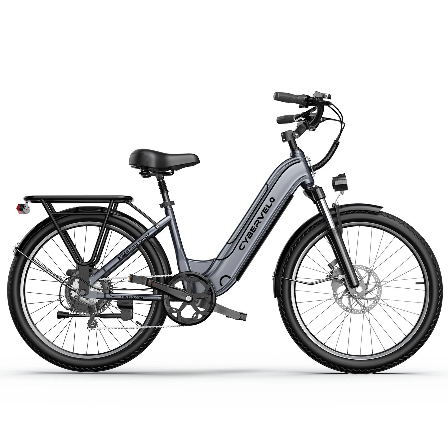 26" Electric E Bike with 7-Speed,1000 Peak Electric Bike for Adults,up 80 Miles Removable Battery Ebike, Adult Electric Bicycles