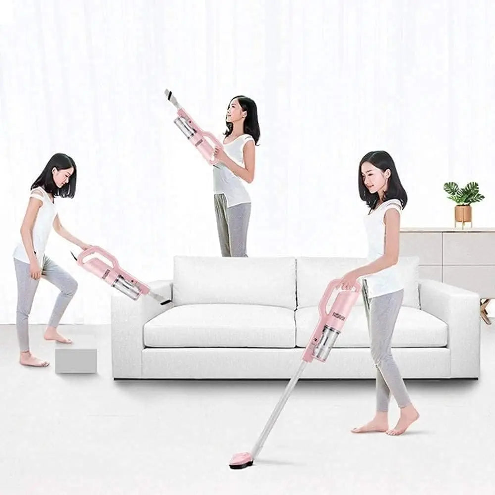 2 in 1 Cordless Vacuum Cleaner for Home Hard Floor Carpet Car Pet Lightweight Stick Handheld Suction
