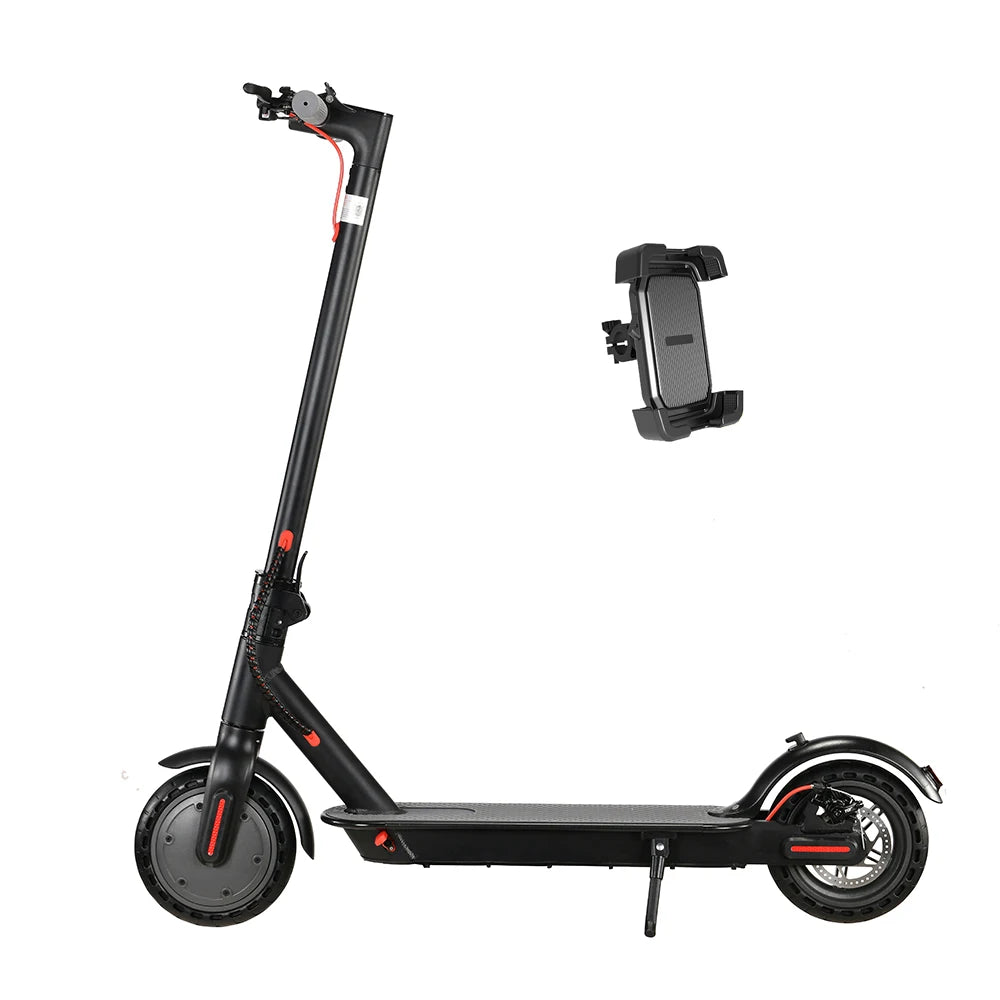 FREEBOY 350W Foldable Electric Scooter for Adults, 8.5'' Solid Tires, Dual Brake System, Lightweight APP Support E-scooter