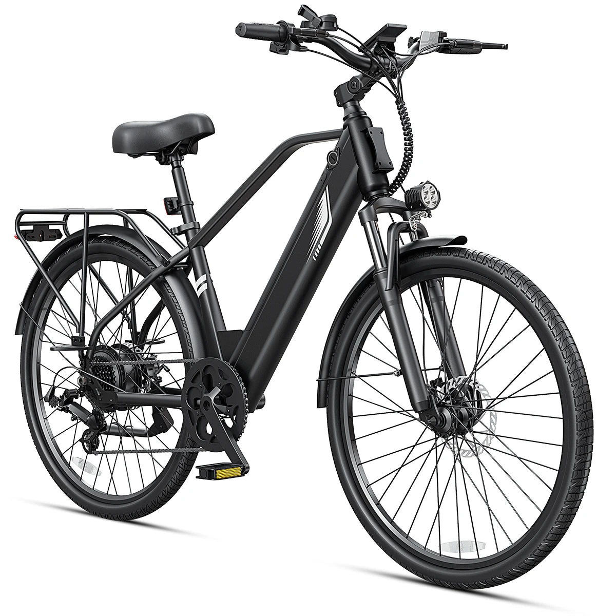 【1 Year Warranty】DYU C5 Electric Bicycle Peak 1000W Motor 480WH Lithium Battery Electric Bike 26 Inch city E bike，UL2849
