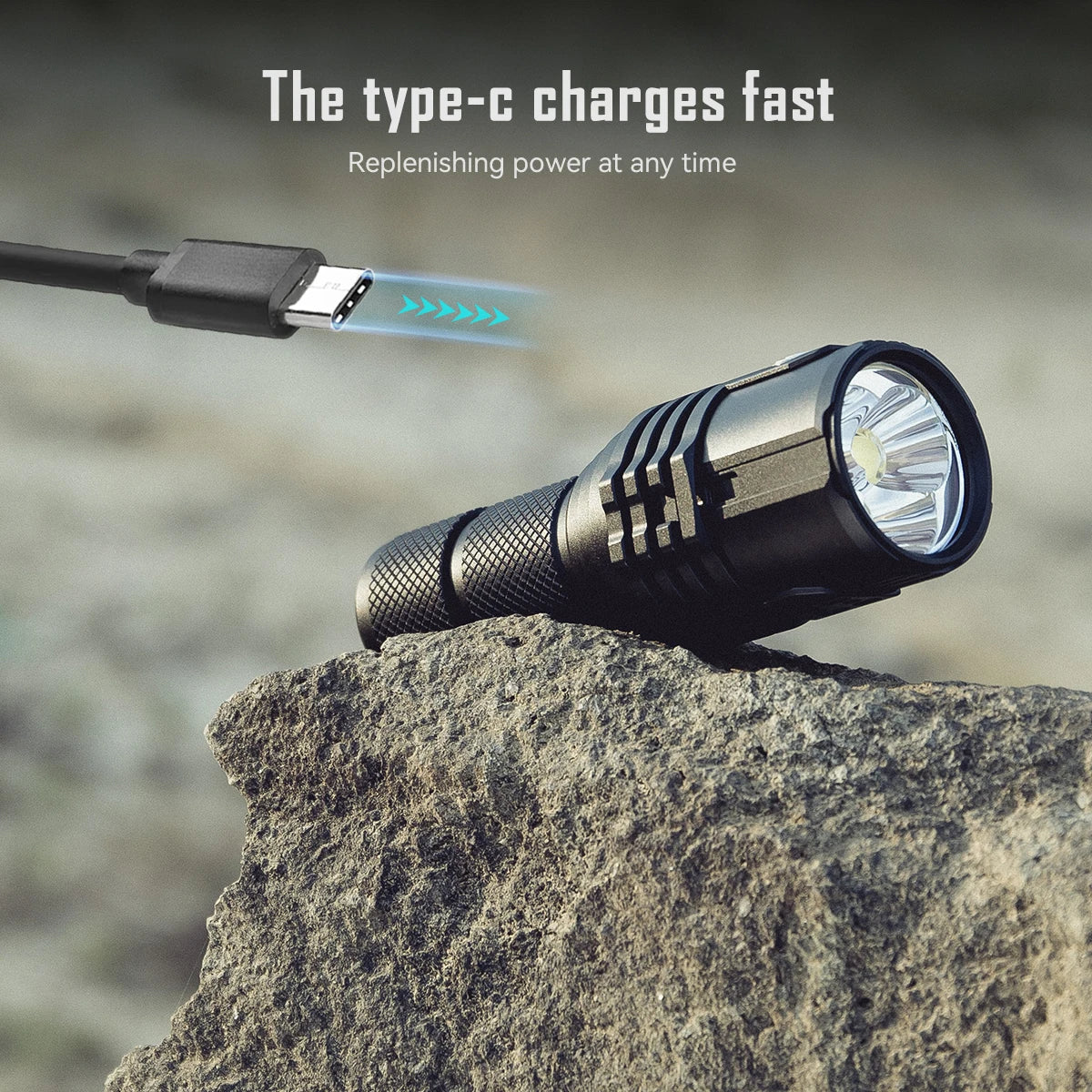 IMALENT MS03 EDC Flashlight 13000 Lumens Rechargeable Handheld Torch for Adventure Mountain Climbing Outdoor Exploration