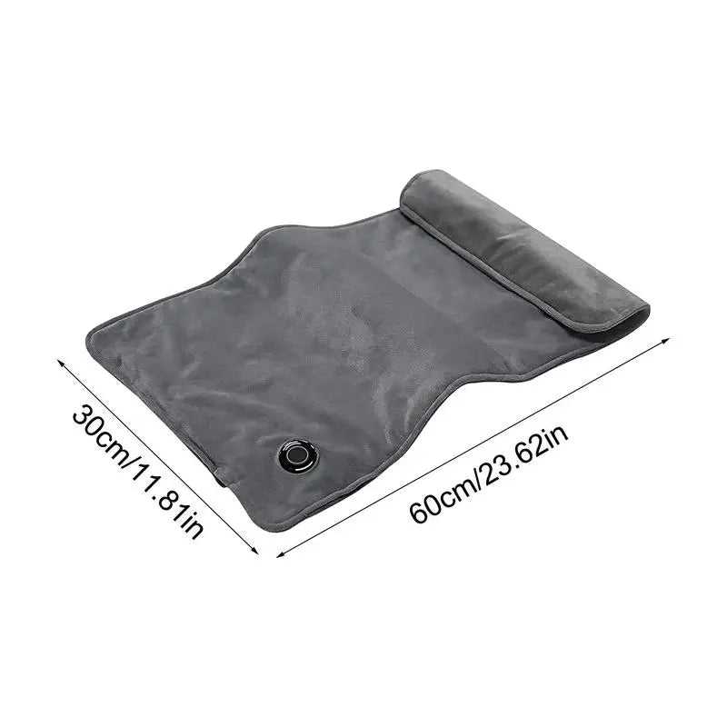 USB Electric Heating Blanket Heated Throw With 3 Heat Settings Fast Heating Blanket Warm Wrap For Home Travel 11.8 X 23.6 Inch