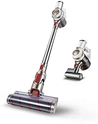 9KPa Cordless Vacuum Cleaner Stick and Handheld Lightweight 0.6L Large Dust Cup for Hard Floor Carpet Pet Hair Home Cleaning