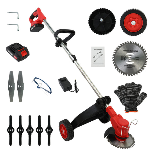 Cordless Weed Trimmer Edger 21V With 1.5Ah Battery
