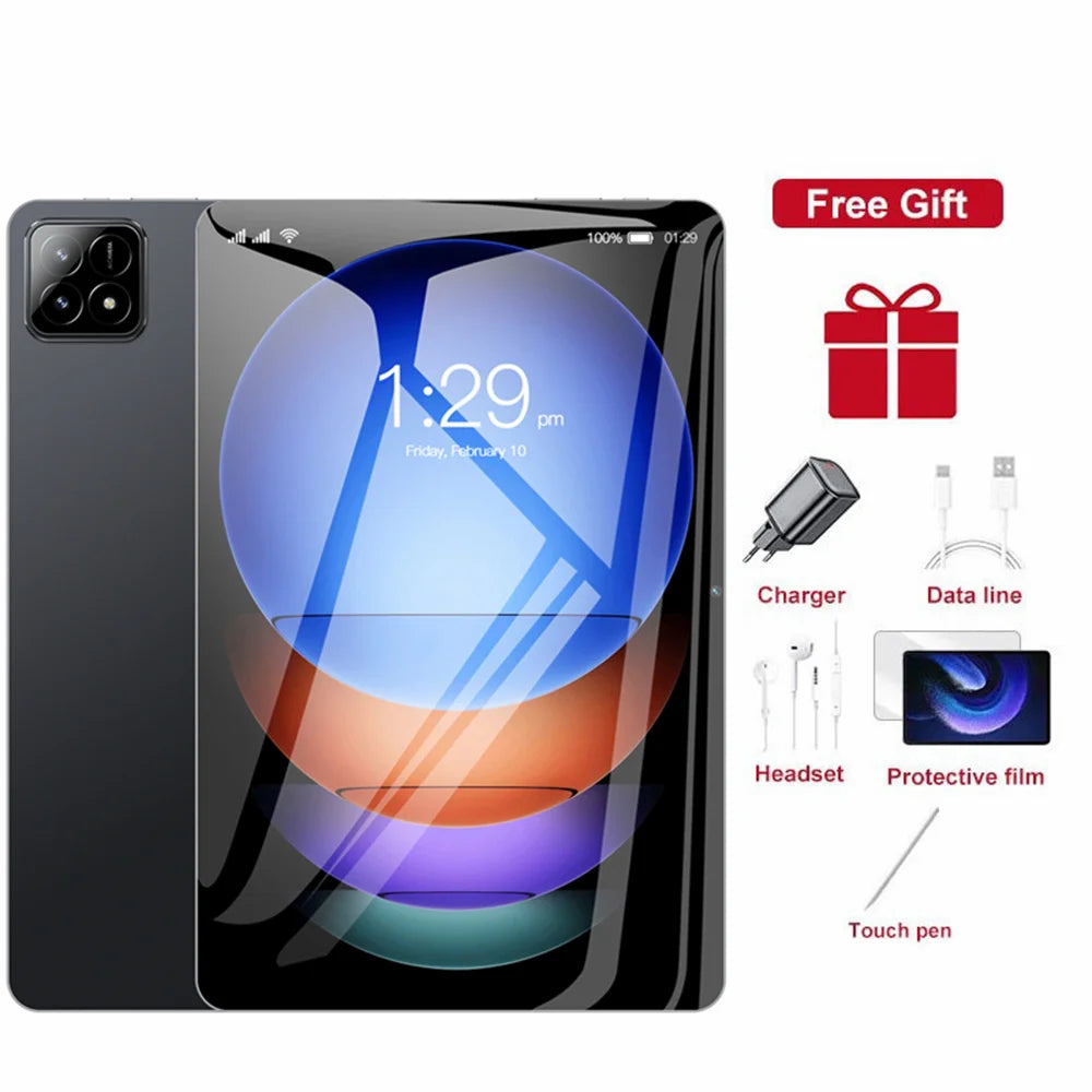 2025 Original Pad 7S Pro Tablet PC 11inch Snapdragon 8 gen3 Tab Android 14 22GB+2TB Tablets 20000mAh 5G Dual SIM WiFi GPS Google