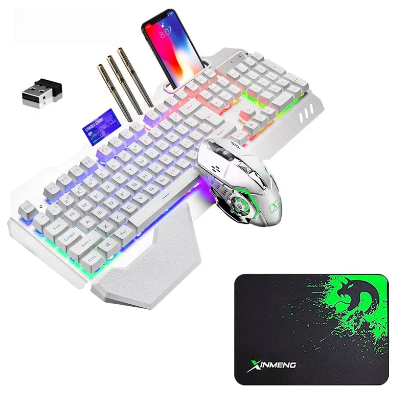 Ziyoulang Wireless Gaming Keyboard And Mouse Set With RGB Backlight