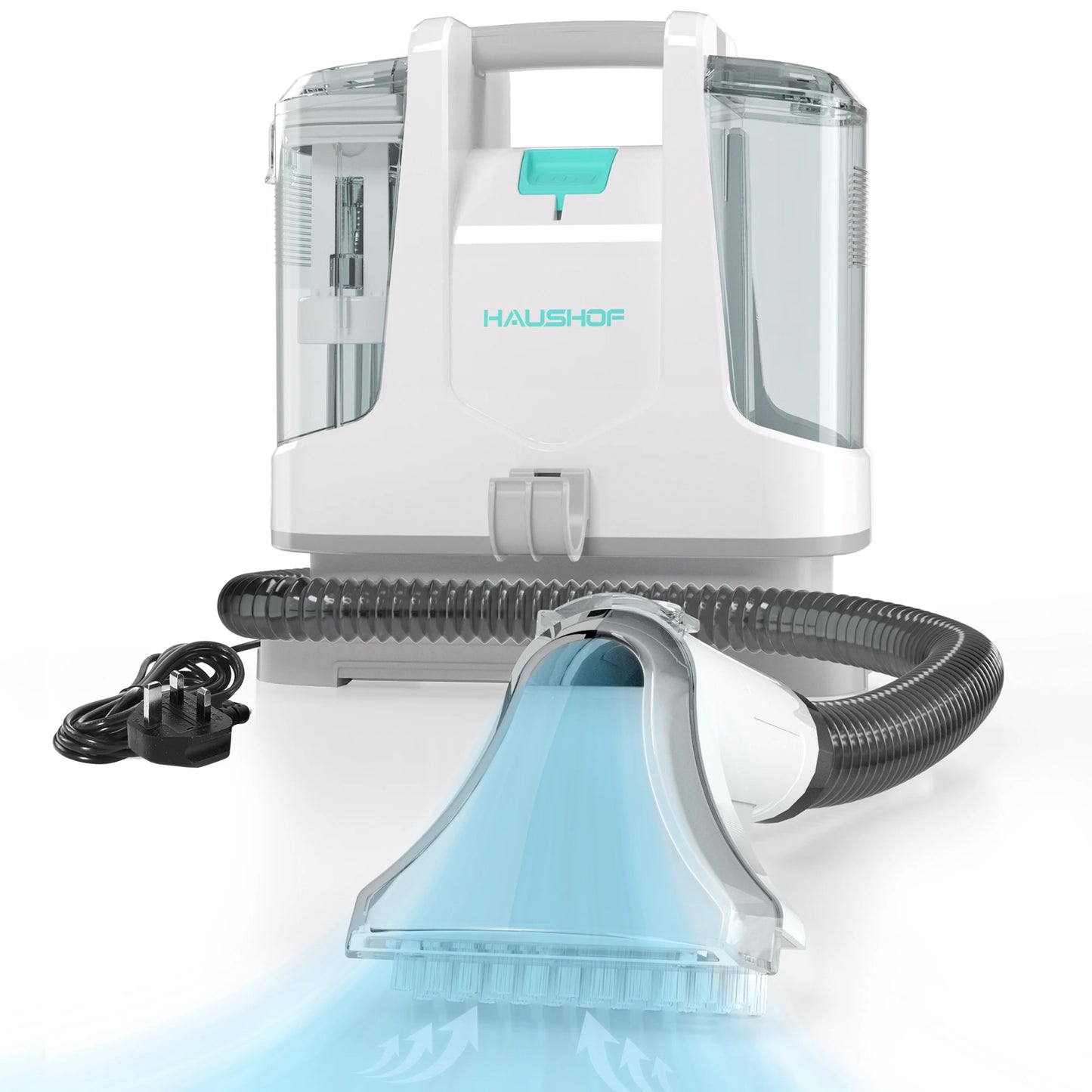 HAUSHOF StainZapper Spot Carpet Cleaner Machine 400w Portable Carpet and Upholstery Cleaner