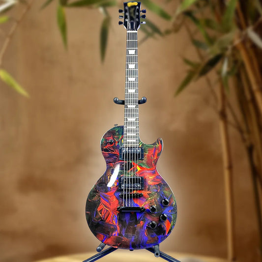 High quality electric guitar 6 strings 22 Frets rosewood fingerboard Solid Mahogany Body shipped from the United States