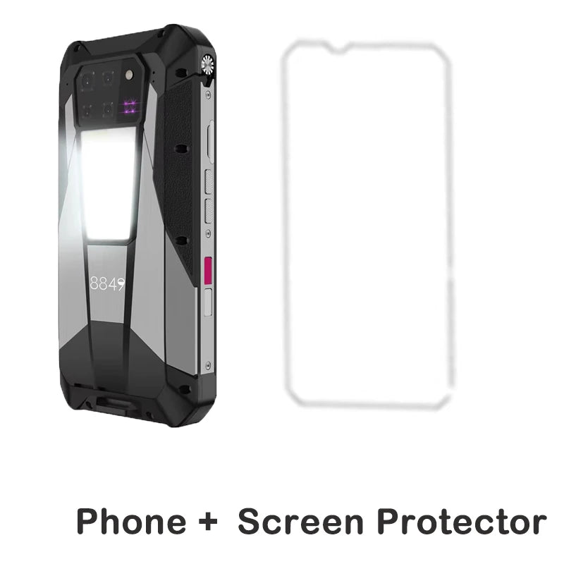 8849 Tank 3 Pro Unihertz Rugged Projector Smartphone 23800mAh 5G Android14 Outdoor Phone 512GB+36GB 120W Fast Charging Dual Sim