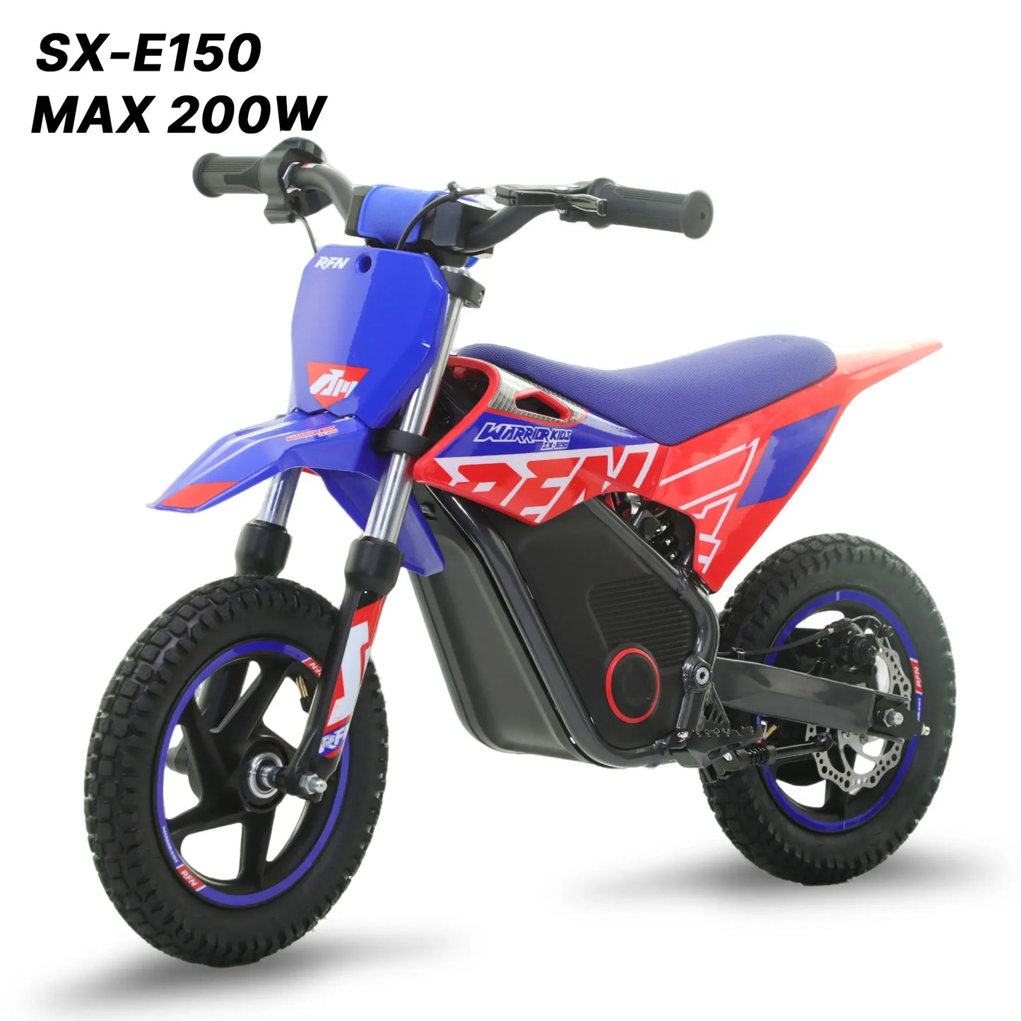 RFN Warrior Kids Electric Dirt Bike | Kids Electric Off-Road Motorcycle |  Speed Ride |Multi-Speed,Outdoor Ride for Age 3-8