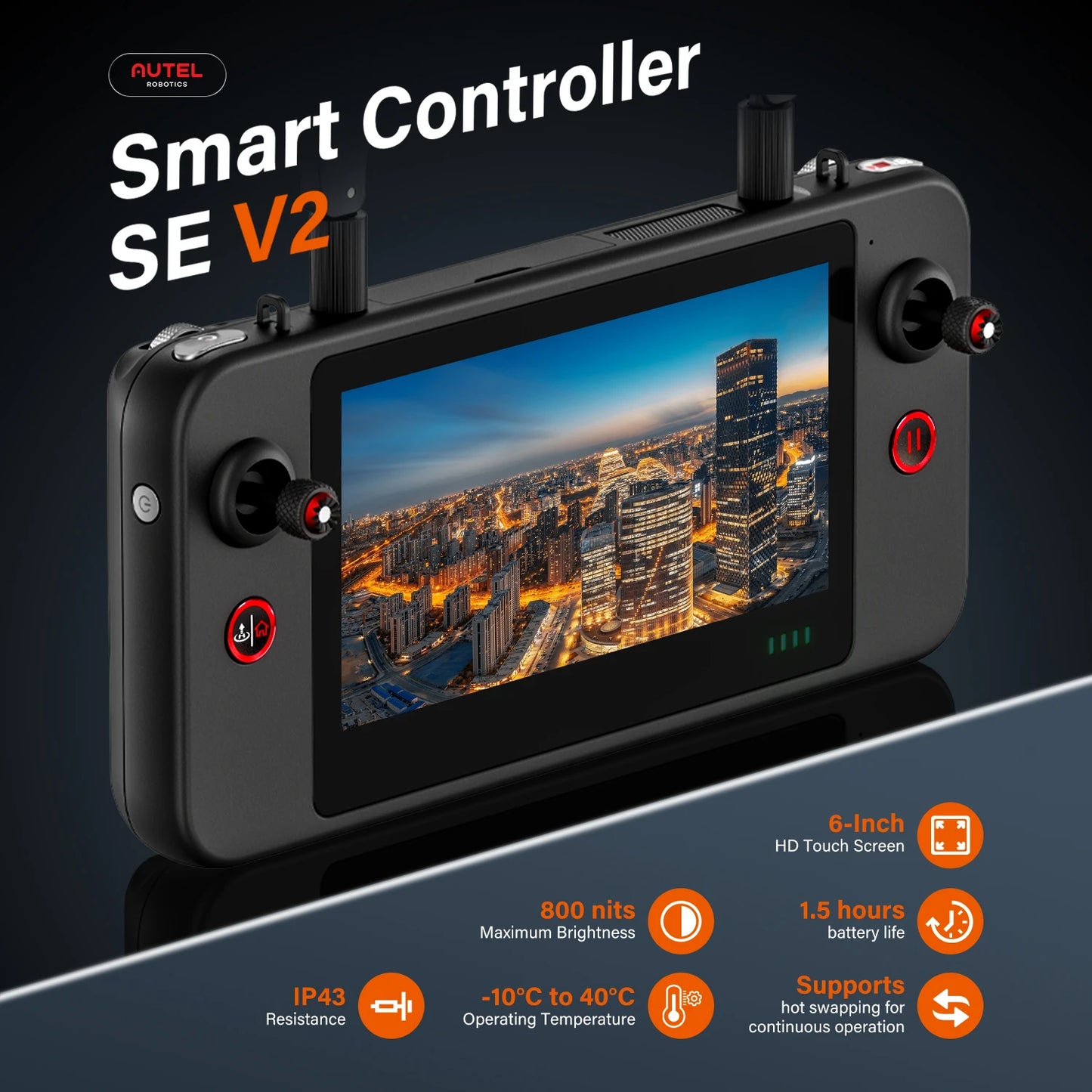 Autel EVO Lite 640T Thermal Drone, with AI Target Recognition and Positioning Design