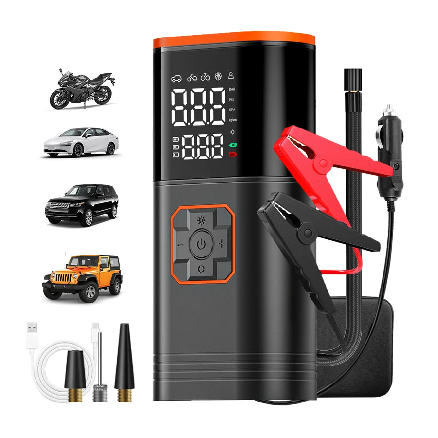 portable tire inflator tire inflator pump car tire inflator compressor air pump car air pump tyre inflator air pump