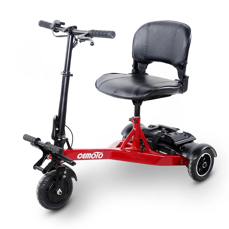 3 Wheel Foldable Mobility Scooter for Adults,Lightweight Li-ion Metro E scooter,electric mobility scooter elderly man woman