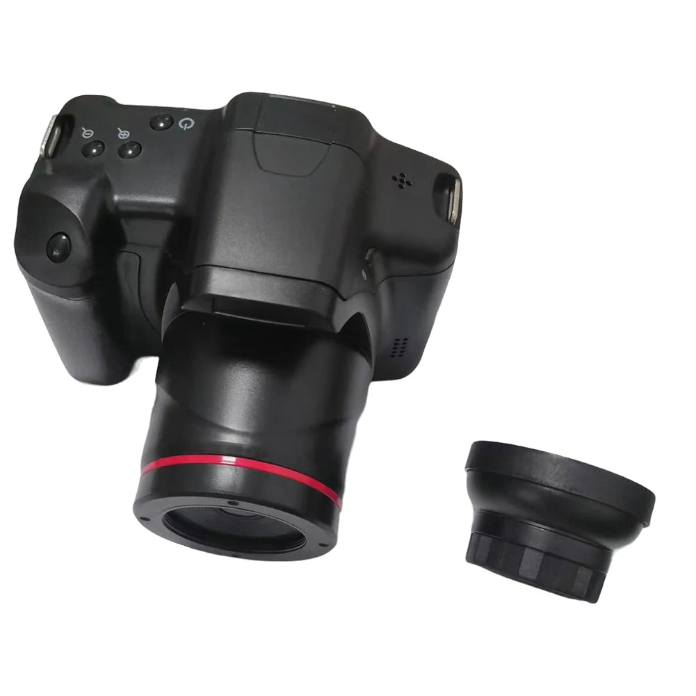 16MP Vlogging Camera with 2.4 Inch LCD Screen Camcorder 16X Digital Zoom Video Recorder for Photography