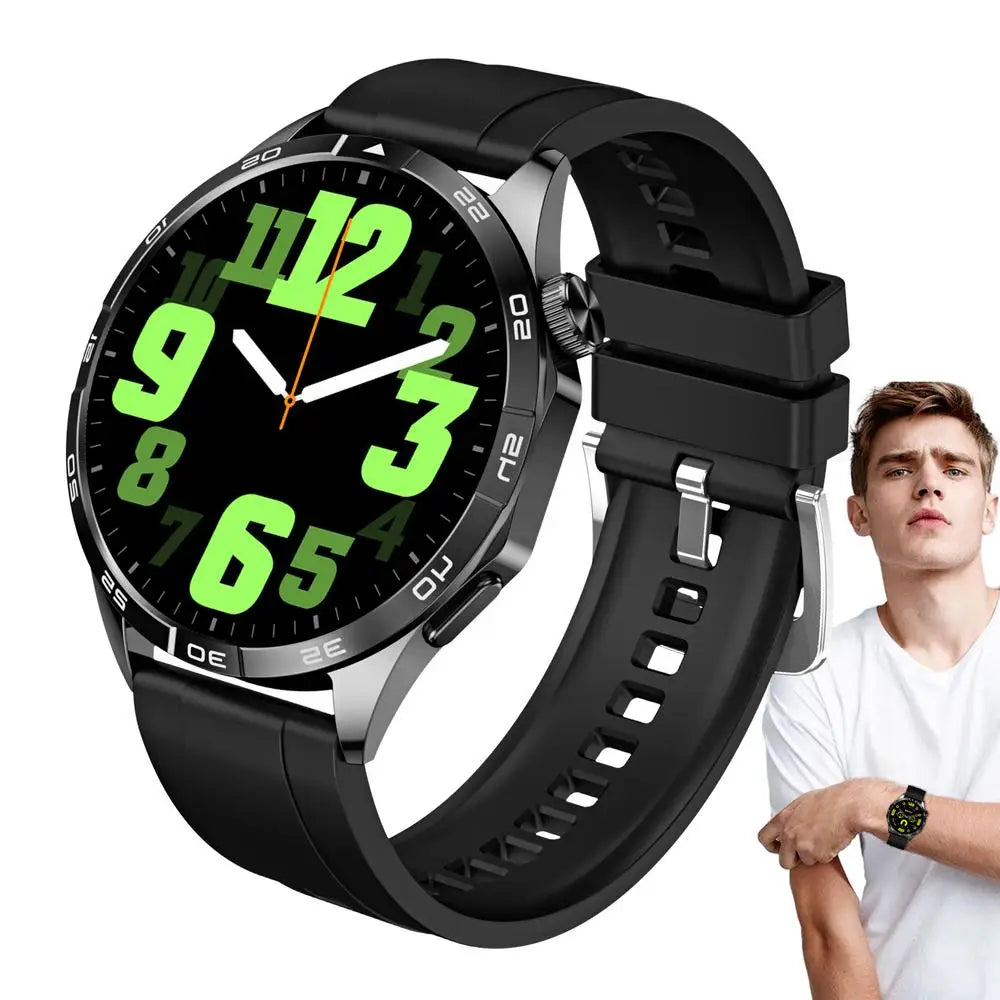 Heart Rate Monitor Watch Men Touch Smartwatch Fitness Watch 100 Sport Modes Wireless Charging Gps Ip69 Waterproof Smartwatch