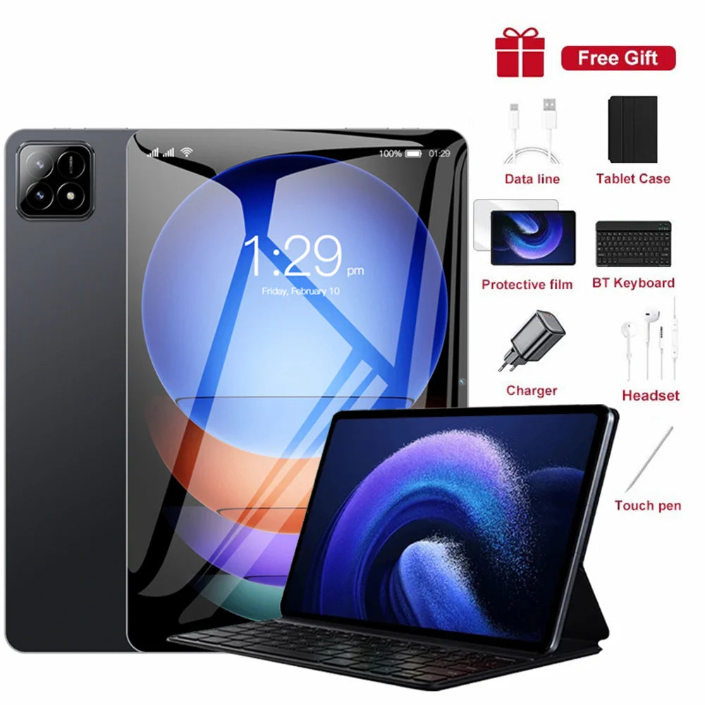 2025 Original Pad 7S Pro Tablet PC 11inch Snapdragon 8 gen3 Tab Android 14 22GB+2TB Tablets 20000mAh 5G Dual SIM WiFi GPS Google